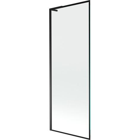 Mexen Next L Badewannenfaltwand 1-flügelig 70 x 150 cm, schwarzes Muster, schwarz - 895-070-000-03-70-70
