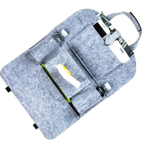 Multifunktionale Auto-Rücksitz-Organizer-Tasche zum Aufhängen, Rücksitz-Aufbewahrungsmatten für Autoreisen