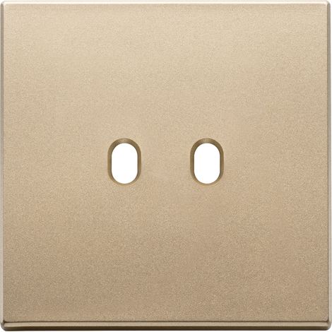 VIMAR - 22672.2.88 Placca 2Mx2 Vintage oro satinato