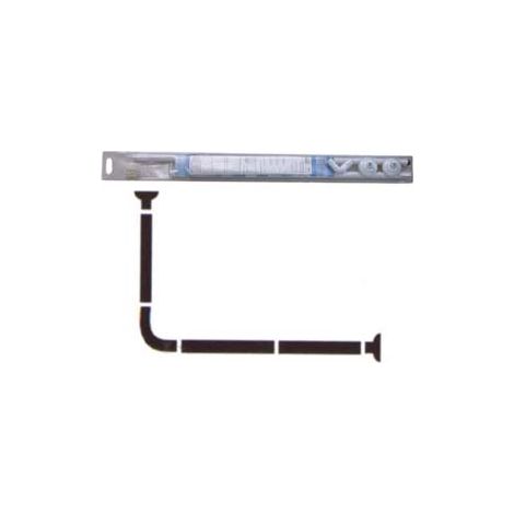 TELAIO REGGITENDA AD ANGOLO PER VASCA- - cm.80x94/180 estensibile - 1 blister AGLAIA