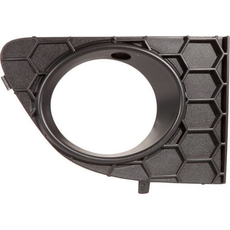 Grille de pare-choc avant droite inférieure noire avec trou anti-brouillard Fiat Punto 3 depuis 2012
