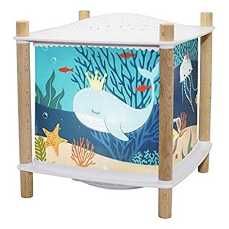 Trousselier - Océan - Luce notturna musicale e luminosa per il bambino, torcia ReVOLUTION 2.0 - Regalo de Luce notturna ricaricabile per la nascita USB - Proiettore di cielo stellato - Rivelatore di p (1/5)