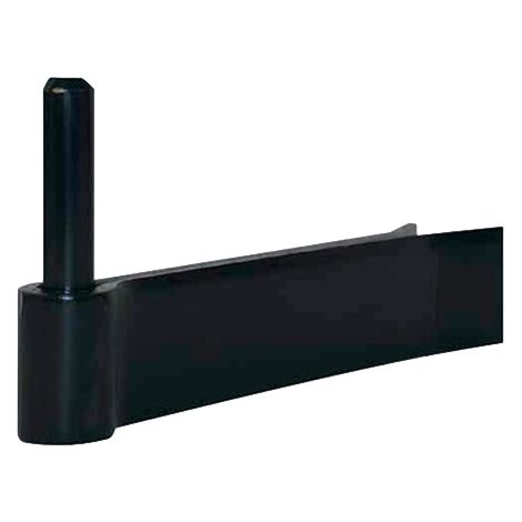 Afbat – Gond à sceller renforcé pour volet en bois – Acier noir – Diamètre 16mm – Longueur 160mm – Système à deux lames (1/3)