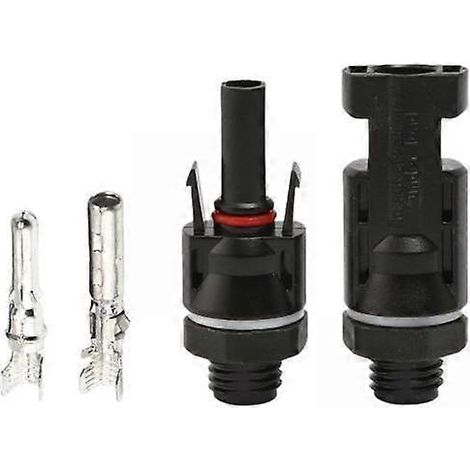 Compatible avec les paquets de 2 à 6 connecteurs solaires, câbles de panneaux solaires portables 2,5/4/6 mm IP67 30 A. (1/5)