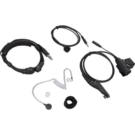 U94 PTT-Kehlkopfsprechgerät mit Fingermikrofon, kompatibel mit MOTOROLA XIR P8268 P8668 DP4400 DP4800 (1/5)