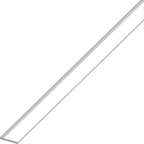 Alfer PROFILO BARRA PIATTA ALLUMINIO Argento Cromato mm. 25x2 mt. 2 5.00 pz