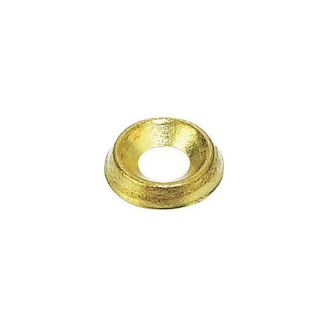 Cuvette à vis - Décor : Poli - Diamètre extérieur : 16 mm - Pour vis de diamètre : 6 mm - ITAR