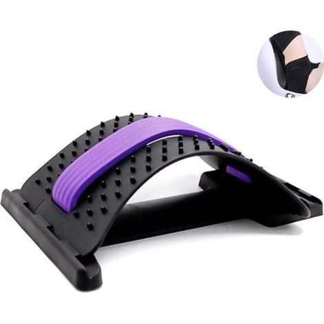 Étireur dorsal, appareil de massage et d'étirement du dos Lo KLB (1 pièce)-AquaForge (1/5)