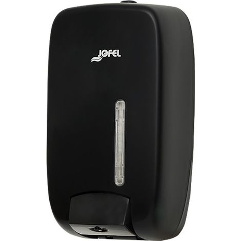 Distributore sapone jofel timeless nero 1 litro ABS riciclato (1/2)