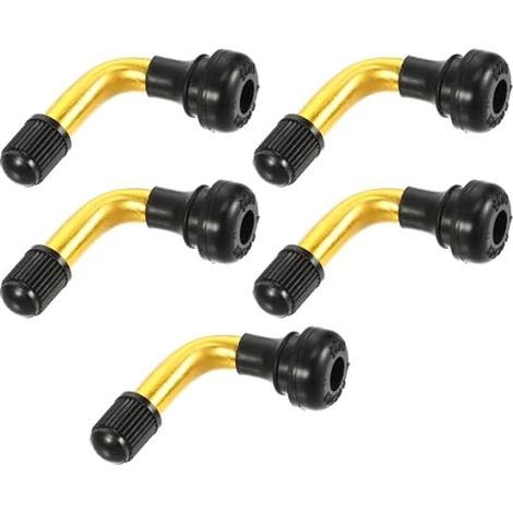 A Valve De Pneu sans Chambre Air 5 Pcs Universelle Acier INOX (1/4)