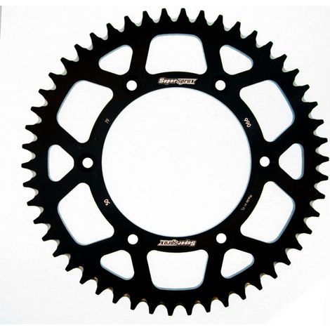 Corona posteriore in alluminio Prox KTM SX/EXC nera JTR897.50, resistente e di alta qualità.