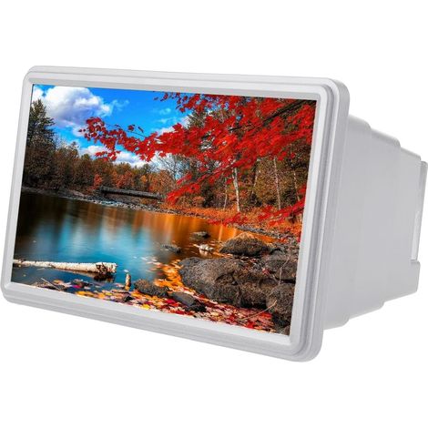 Loupe d'écran pour smartphone Big Picture, deux fois plus grande, loupe 3D pour agrandir l'écran et les vidéos. (1/5)