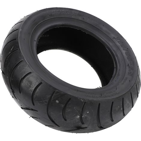 Pneu tubeless 110/50-6,5 en caoutchouc épais, absorbant les chocs et antidérapant, 13 pouces, pour mini-moto. Pneu extérieur de rechange tubeless pour mini-moto. (1/5)