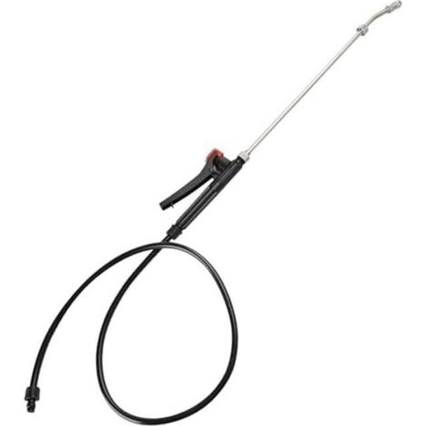 Arrosage pour LANCE, lance pulverisateur, pulvérisateur de jardin en acier inoxydable avec tuyau de 1,1 m pour paniers suspendus (1/4)