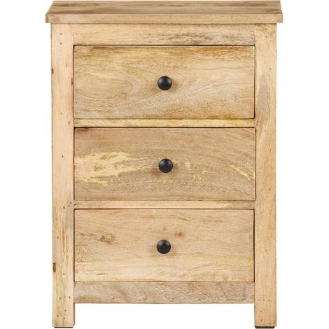Maison Exclusive - Comodino 45x35x60 cm in Legno Massello di Mango