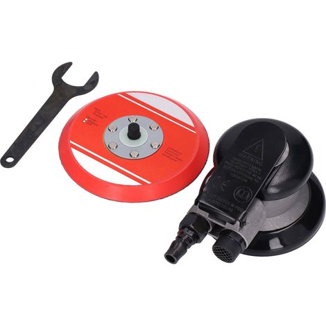 Pneumatischer Aluminiumschleifer, Druckluftschleifer für Schleifpapier, Auto- und Holzpolitur, professionelle Schleifmaschine (1/5)