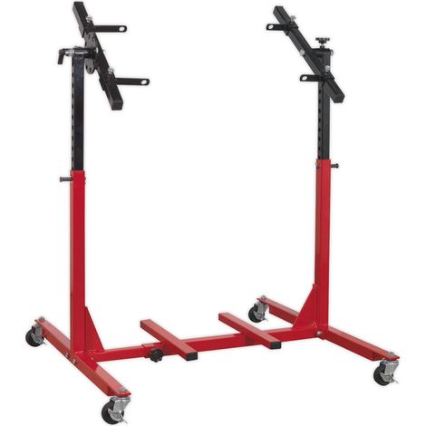 Sealey Engine Rebuild Stand, Multi-Cylinder 75kg Capacity MES02