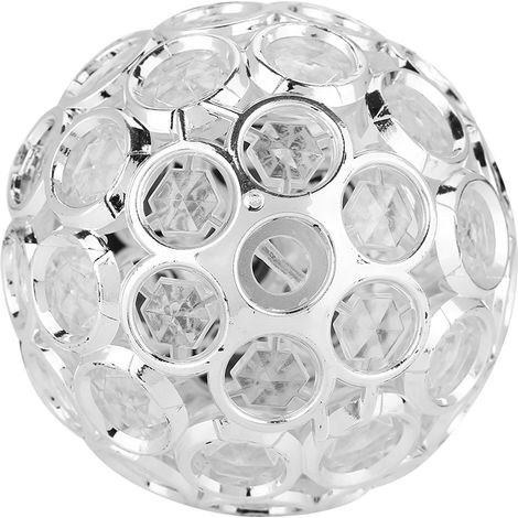 Boule solaire suspendue pour jardin, lampe LED extérieure à changement de couleur, blanc (1/5)