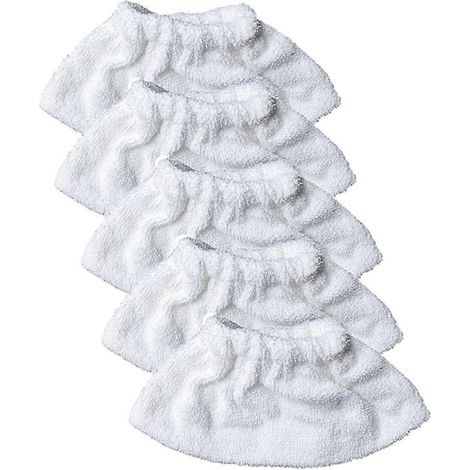 5-teiliges Set Dampfbürsten- und Staubsaugerteile, Bodenreinigungstücher für Kärcher SC2 und SC3 Dampfreiniger (1/5)