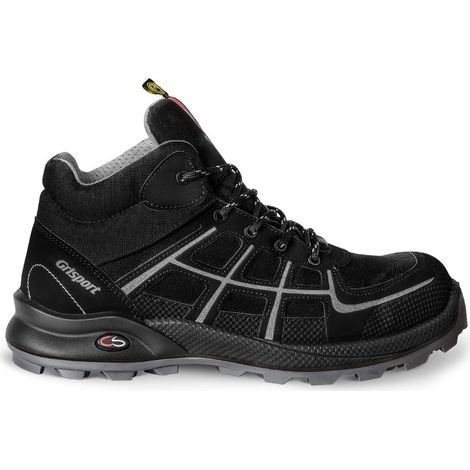 Safety shoe Cross Safety Firm S3 black grey - 44 GRISPORT 33633044