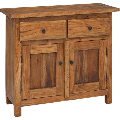 Maison Exclusive - Buffet bois d'acajou massif 75x30x65 cm (1/5)