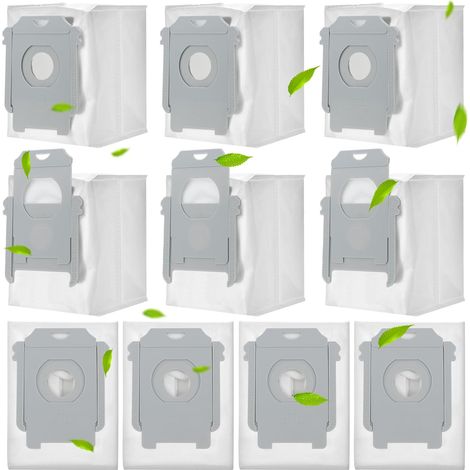 Rebirthcare 10 stück i7 beutel für irobot für roomba i7 i7+ i7 plus s9 s9+ i3 i3+ i4 i4+ i6 i6+ i8 i8+ j7 j7+ e5 e6 e7 staubsaugerbeutel für irobot für roomba (1/5)