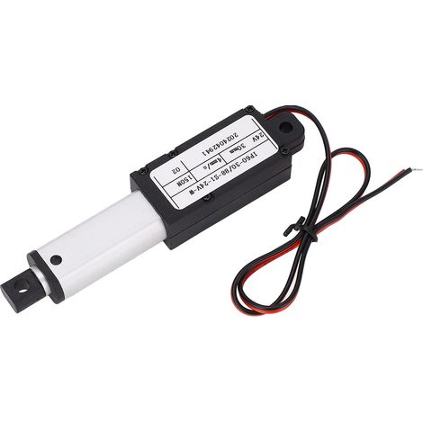 Actionneur linéaire électrique, course de 30 mm, vitesse de 4 mm/s, force de 150 N, IPX4, pour équipements médicaux et industriels, 24 V (1/5)