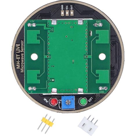 HB100 Drahtloses Mikrowellen-Radar-Induktionsmodul 10,525 GHz Bewegungsmeldermodul 2-16 m