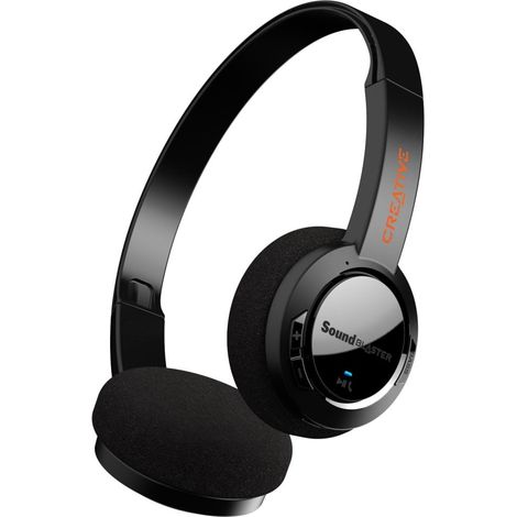 Cuffie wireless Bluetooth 5.0 Creative JAM V2 Sound Blaster, nere