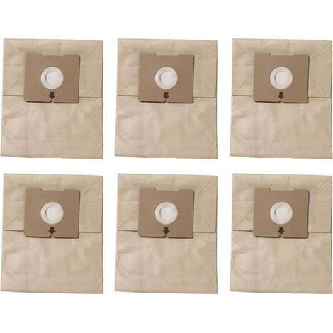 Bolsa de repuesto compatible con aspiradoras Bissell Zing series 4122, 2154a y 2154w, ref. 2138425, 213-8425 - paquete de 6 (1/4)