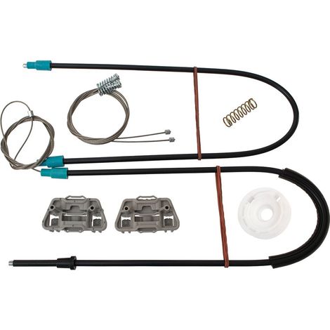 Kit de reparaci贸n del elevador de la ventanilla el茅ctrica delantera derecha para Jaguar X-Type 99-09