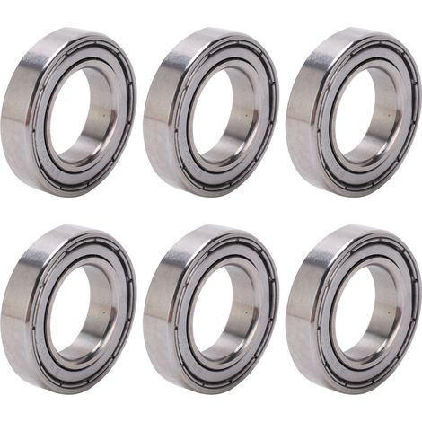 10 Stück Miniatur-Kugellager aus Edelstahl für Hochgeschwindigkeits-Anlagenteile S6903ZZ 30x17x7mm (1/5)