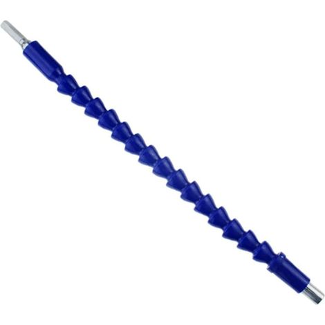 1 outil de réparation automobile : porte-embout flexible 295 mm pour perceuse, avec connexion