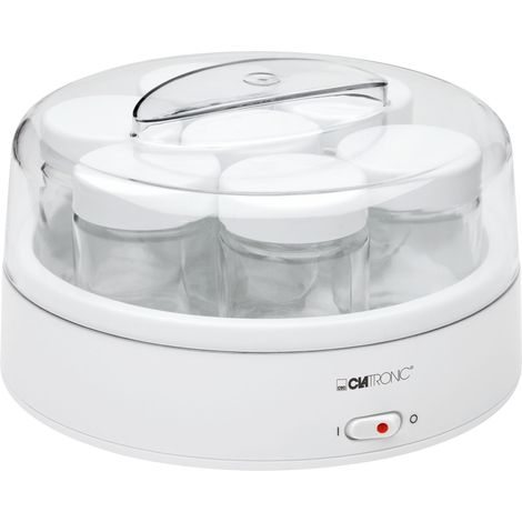 Yogurtera Clatronic JM 3344 blanca 14 vatios 1 1 litro