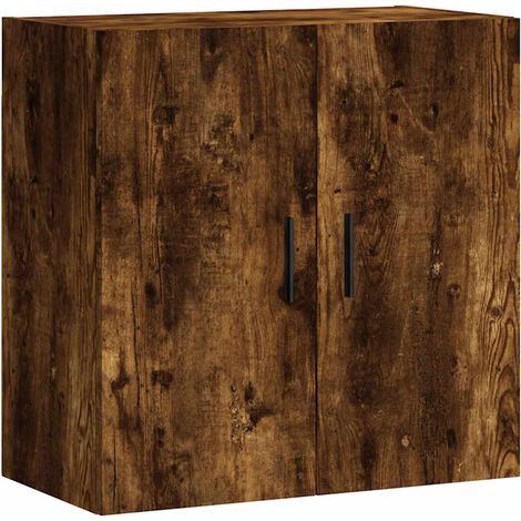 Armadietto a muro Mobile a Parete Rovere Fumo 60x31x60 cm in Legno Multistrato DAS456971 (1/5)