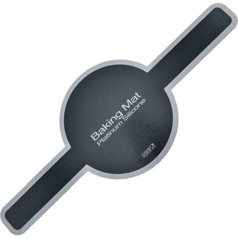 Tapis de cuisson en silicone pour pain et four, outils de cuisson, transfert de pâte, tapis de cuisson en silicone platine, tapis pour cocotte en fonte. (1/5)