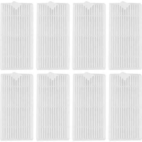 Lot de 8 filtres HEPA de qualité supérieure pour aspirateur robot iLife V3S, V5, V5S et V3S Pro (1/5)