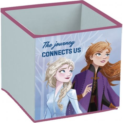 Aufbewahrungsbox arditex frozen ii Würfel klappbar 31x31x31 cm