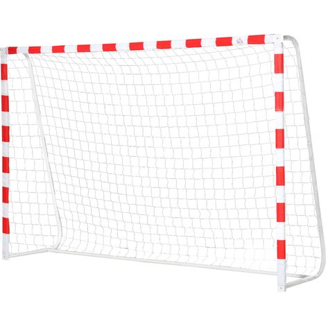 Porta da Calcio 302x83x201 cm in Plastica Bianca