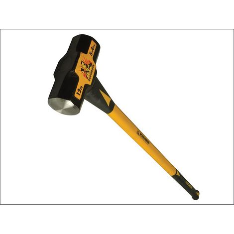 Sledge Hammer Fibreglass Handle 5.5kg (12lb) ROU65634 (1/2)
