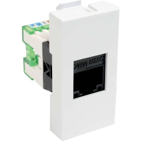 KOPOS QD 45X22.5-RJ-45HB Modulo apparecchi Modulo dati (L x A) 22.5 mm x 45 mm 1 pz. Bianco
