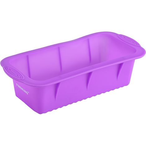 Moule À Pain Rectangulaire En Silicone Alimentaire Pour Cuisson Maison Four Micro-ondes Lave-vaisselle 1 Pièce (1/5)