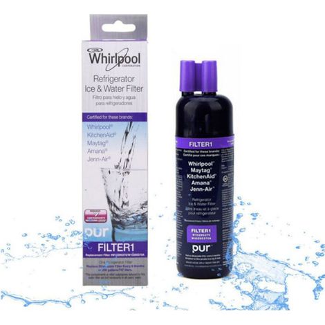 Pièces détachées pour réfrigérateur-1pcs filtres Réfrigérateur (W10295370A), filtre à eau du réfrigérateur (1/4)