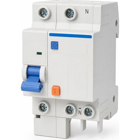 Disjoncteur différentiel 1P+N 50A courbe C 6kA EN61009