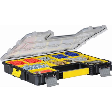Organizzatore - Impermeabile - 64mm - 10 Scomparti Rimovibili - FATMAX - STANLEY, 1-97-519