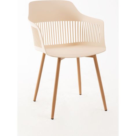 Sillas Comedor - Silla Lisy - Beige (1/5)