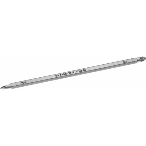 Lame de tournevis réversible Facom, pointe Pozidriv PZ0, PZ1 ( Prix pour 1 )