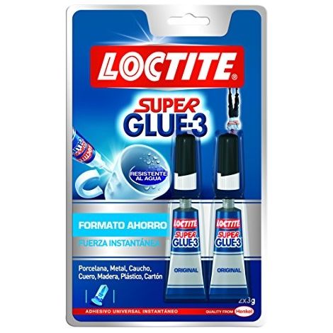 Colle loctite superglue-3 original duo séchage instantané transparent