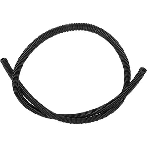 Goulotte de câbles électriques flexible et ondulée noire 1 m 13 mm diamètre, disponible en sourcing