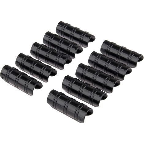 20 Pinces à Tuyau pour Serre – Fixation Robuste de Housses, Films et Toiles de Protection sur Tubes de 19 mm – Pour Jardin et Bâtiments (1/5)